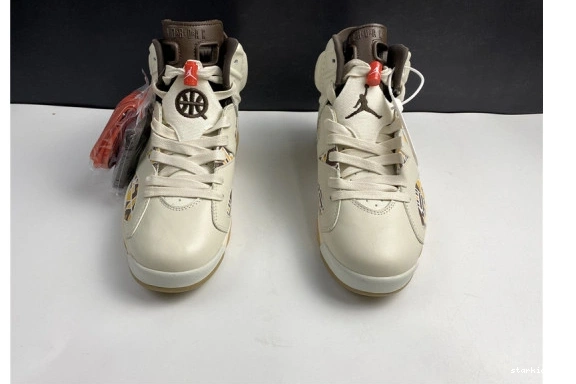 Retro Sail CZ4152-100 (2020) Quai54 Air 6 CZ4152-100 Brown Jordan 1102